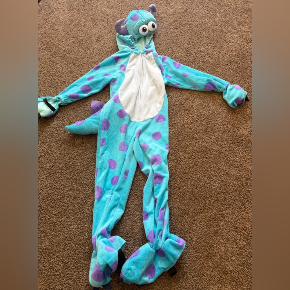 Super soft Sully from Monsters Inc costume